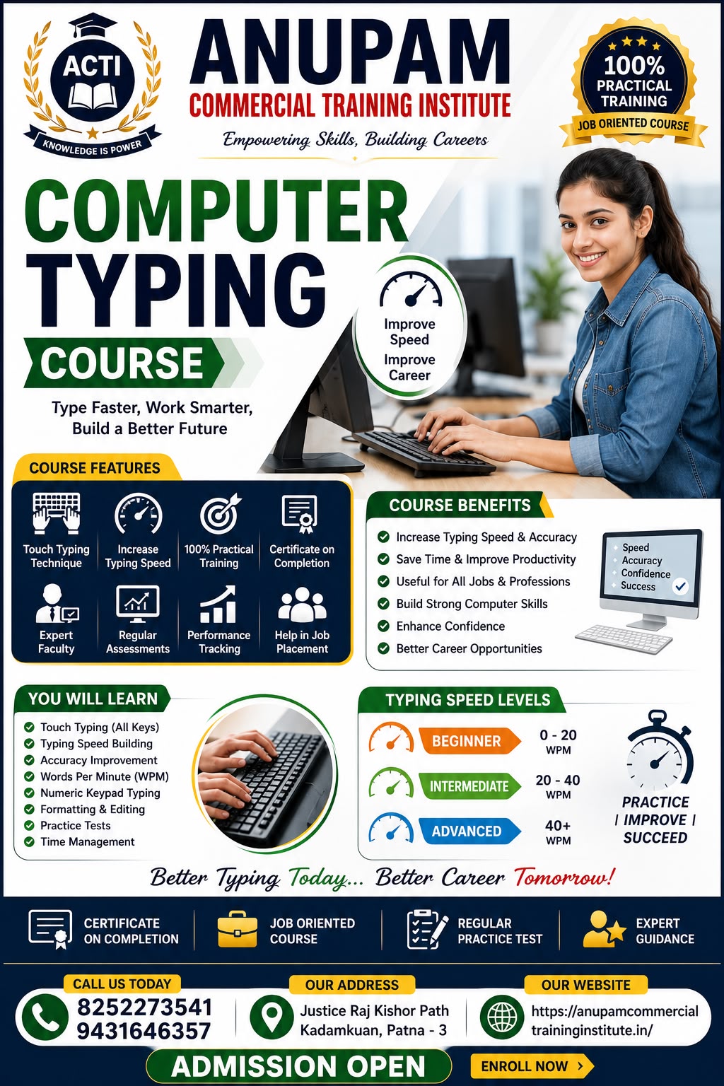 Computer Typing Course (Hindi & English)